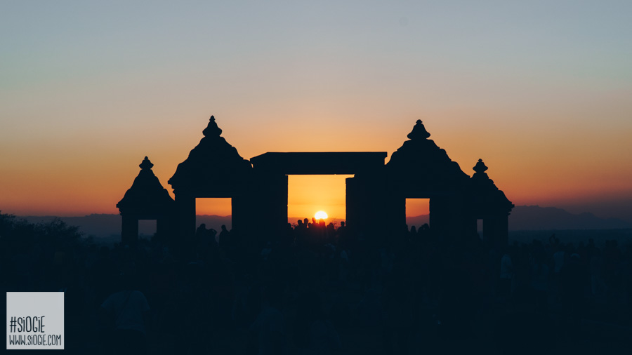 sunset di candi boko (dokpri)