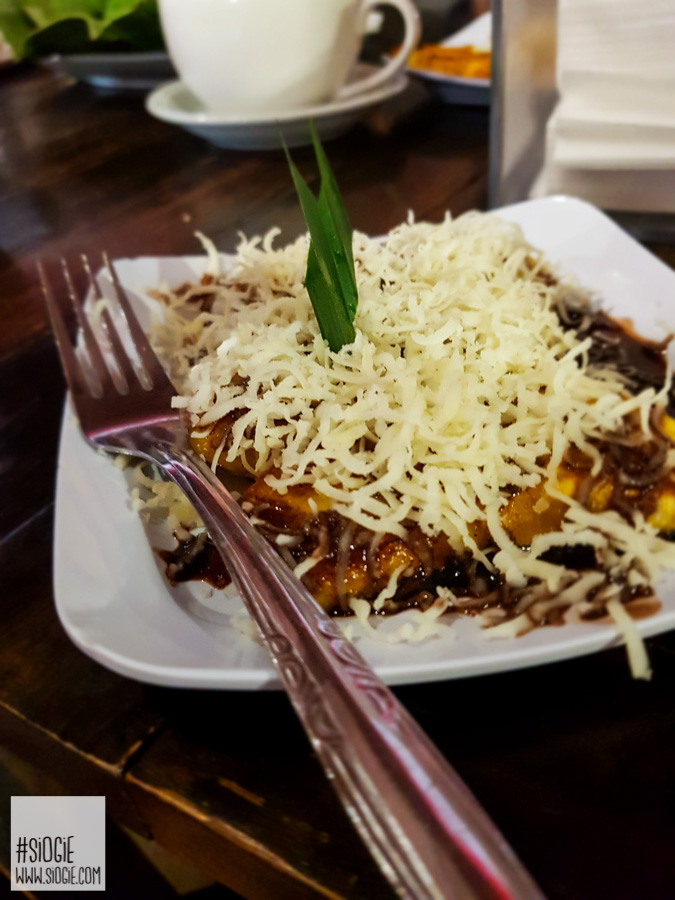 Pisang Keju Cokelat Raminten (dokpri)